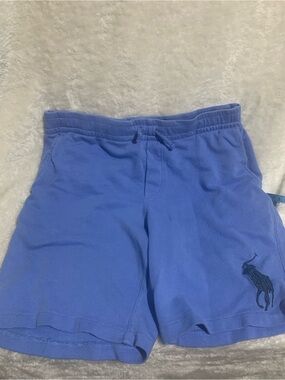 Polo by Ralph Lauren Light Blue Knit Shorts